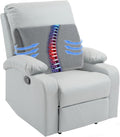 HOMBYS Lumbar Support Pillow for Recliner Chair, Memory Foam Back Support by HOMBYS