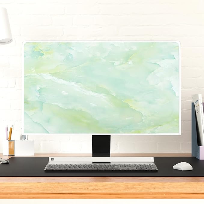Baocicco Sage Green Marble Waterproof 26, 28 Inch Anti-Static Dustproof - Image 4