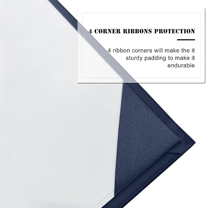 Diploma Cover 8.5” x11” Diploma Holder of Graduation Leatherette Padded - Image 4