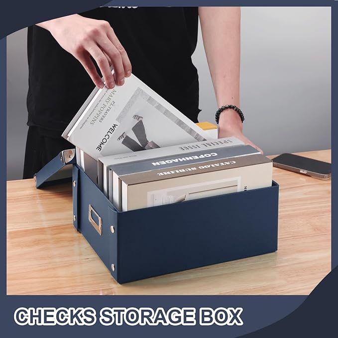 DLUGOPIS Checks Storage Box - Image 7