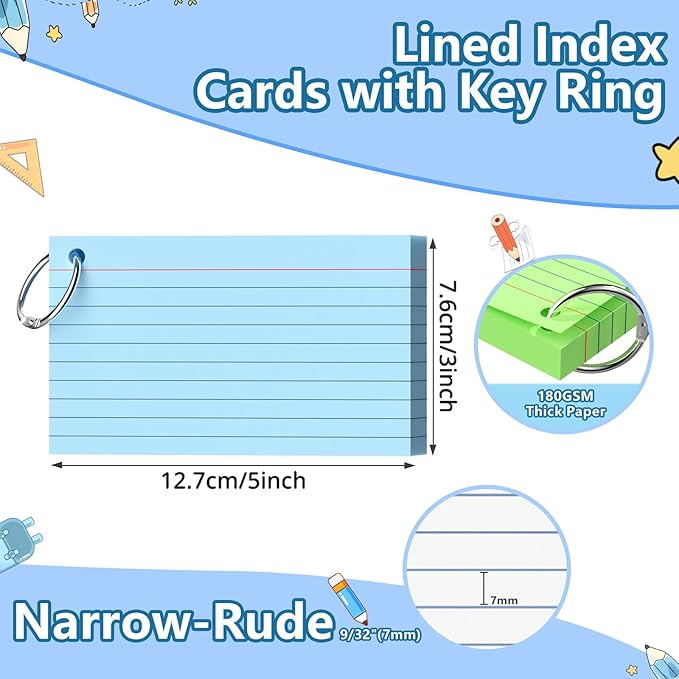 Ciphyfee Index Cards 3x5 Inch - Image 3