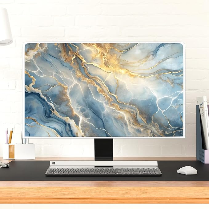 Baocicco Gold Blue Waterproof Screen TV Cover 45, 48 Inch Modern Full Body - Image 4