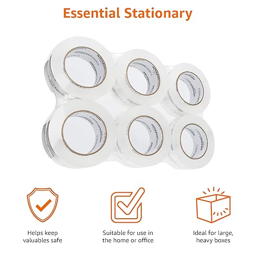 Amazon Basics Packing Tape, Designed - Image 3