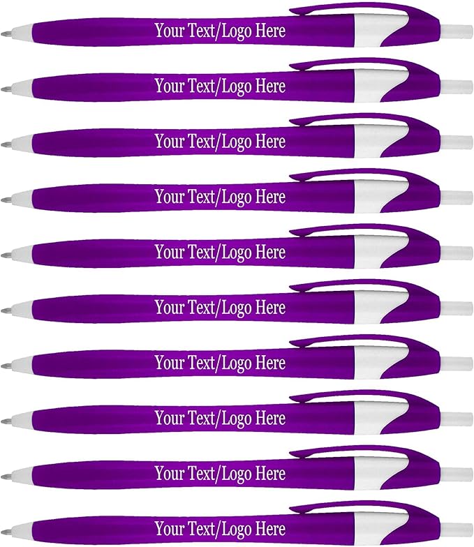 SyPen Personalized Pens With your Custom Logo or Text-500 Pack Bulk-for by Sypen