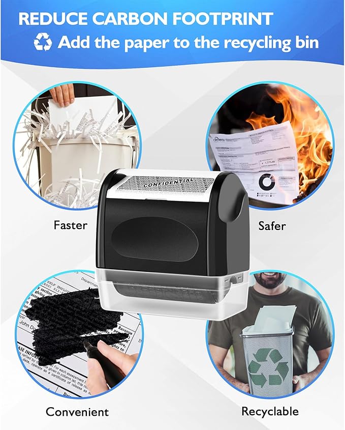 Identity Theft Protection Roller Stamp - Image 3