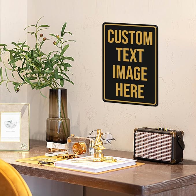 Custom Signs, Custom Sign, Metal Sign Customized Sign Personalized Metal Signs - Image 5