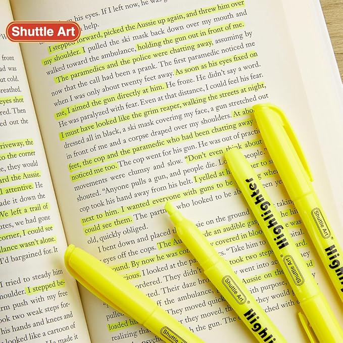 Shuttle Art 144 Pack Highlighters - Image 4