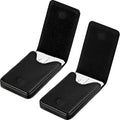 Outus 2 Pieces Business Card Holder, PU Leather Business Card Case Pocket Wallet by Outus