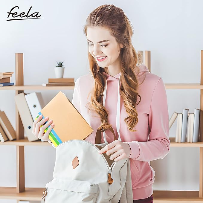 feela 96 Pack Composition Notebooks Bulk, Kraft Cover Lined Blank College Ruled - Image 8