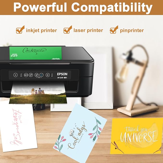 Silunkia 28 Sheets Blue Shimmer Cardstock 8.5 x 11 Premium Paper, 250gsm/92lb - Image 5