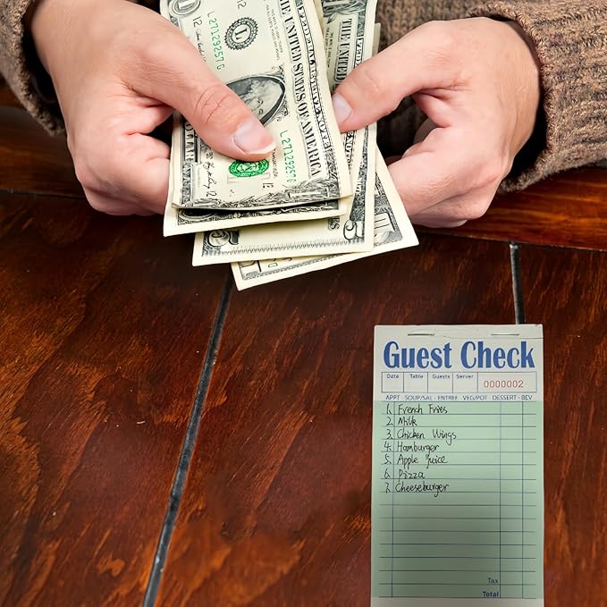 Guest Check Books 18 Pack, Guest Checks - Image 5