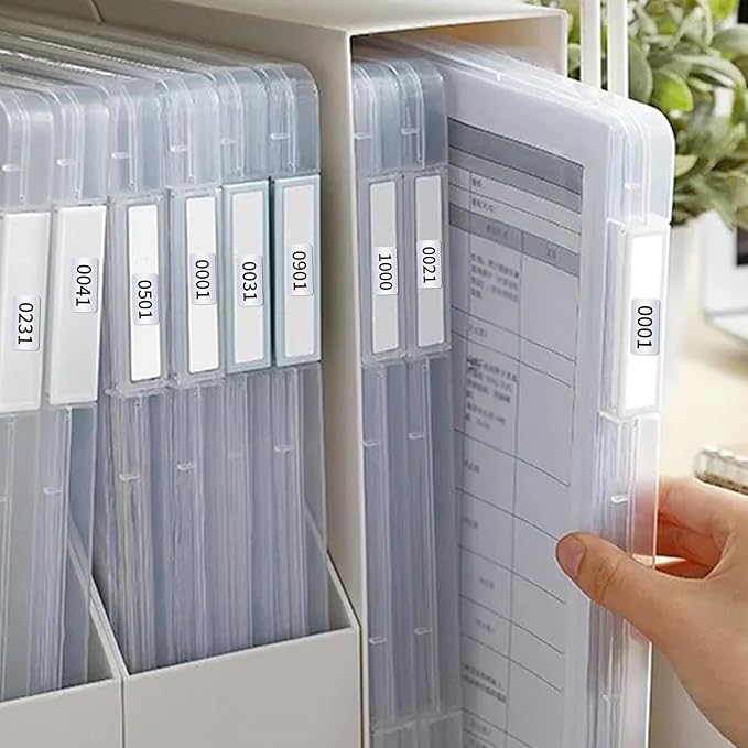 9001-10000 Consecutive Number Inventory Stickers Self Adhesive Waterproof - Image 5