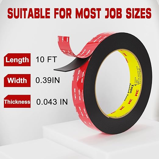 3M Double Sided Tape Heavy Duty 10FT, Double Sided mounting Tape - Image 5