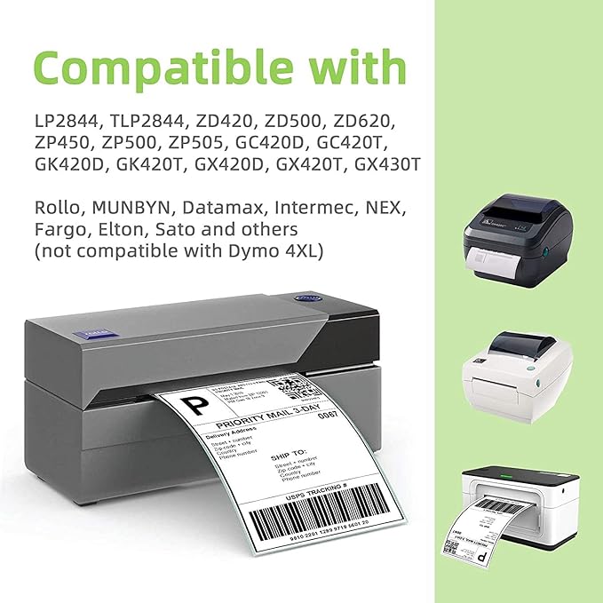 Compatible 2" x 1" Direct Thermal Labels Replacement - Image 5