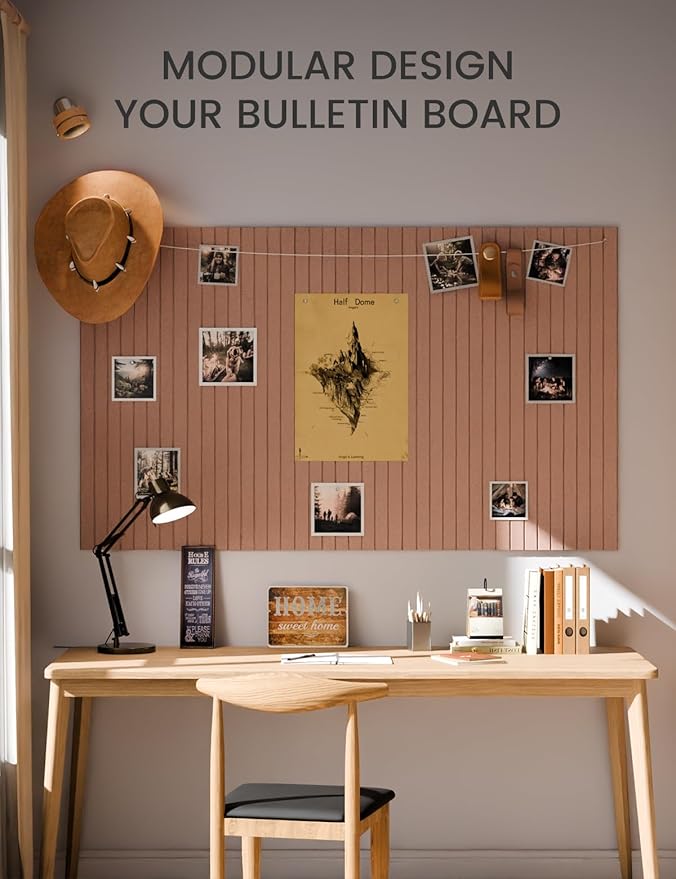 Large Felt Bulletin Board 36"x24" Cork Board Alternative - Image 5