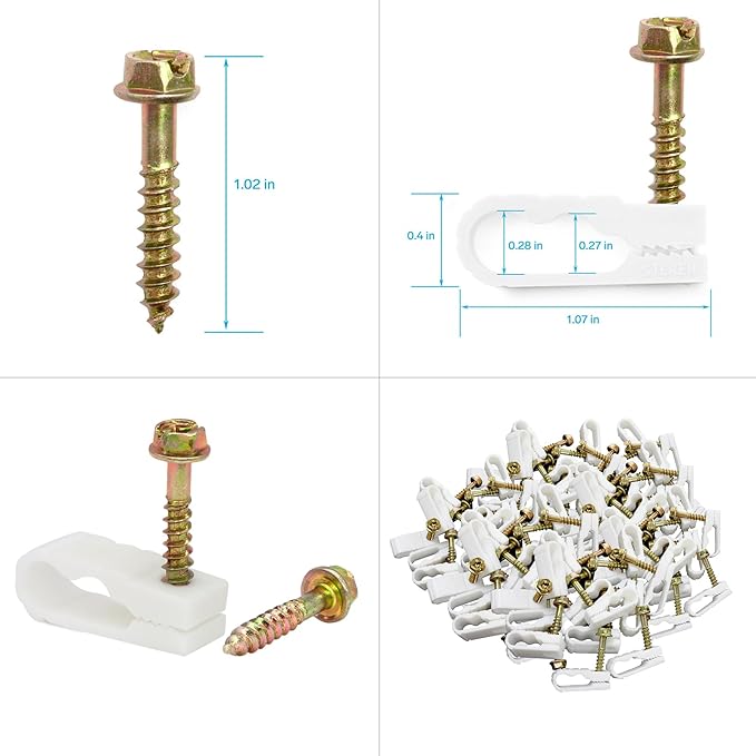 STEREN Coaxial Cable Clips - Image 8