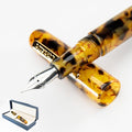 Conklin All American Fountain Pen in Tortoiseshell – Broad Nib, Vintage Design by Conklin