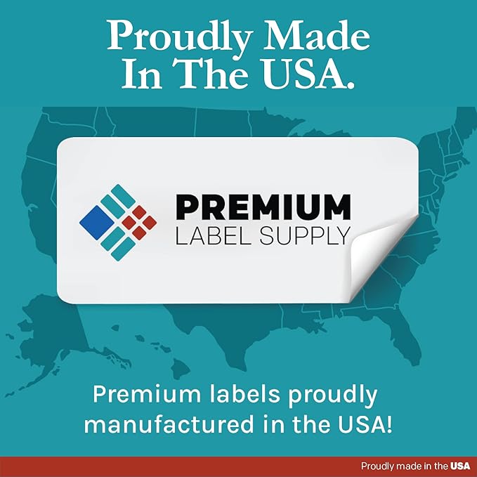 Premium Label Supply White Sticker Mailing/Shipping Labels – 3.5" x 5" – - Image 7