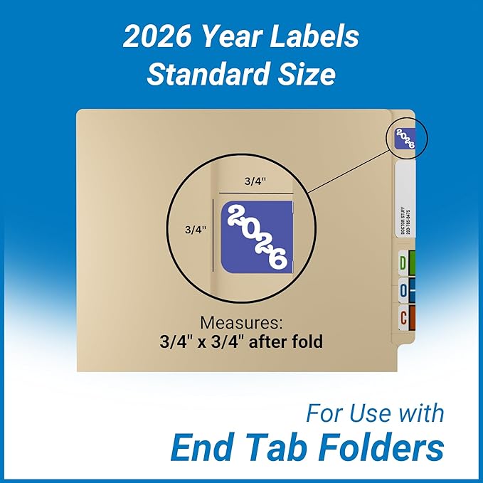2026 Year Stickers, Doctor Stuff 2026 Chart Stickers, POS Style, USA Made Year - Image 3