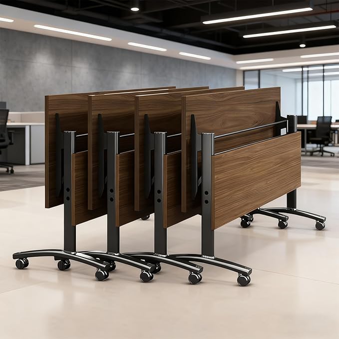 czxhaery Conference Room Table, Flip Top Conference Table The Folding by Unknown