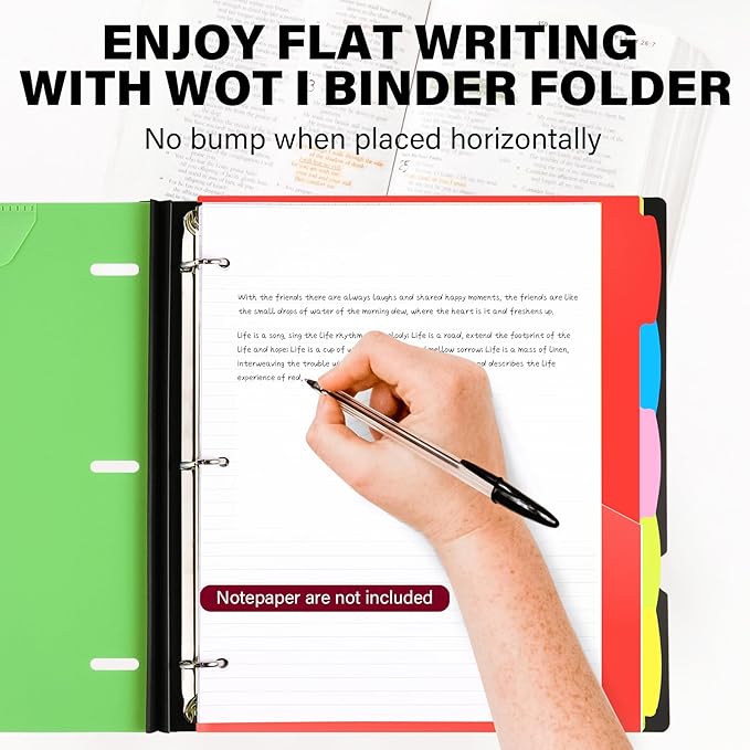 WOT I Telescoping Project Organizer 2-Pack, Refillable Binder - Image 5