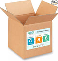 IDL Packaging - B-888-10 Cube Corrugated Shipping Boxes 8"L x 8”W x 8"H - by IDLPackaging