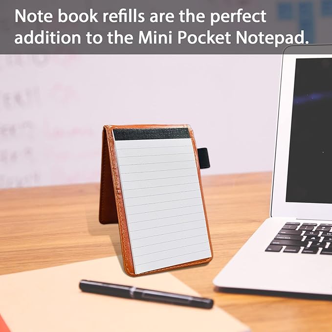Nichela 8 Pcs Note Pads Refills 3 x 5 inches Memo Small Notebook Writing Pads - Image 4