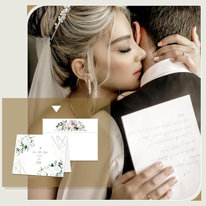 Goefun Blank Note Cards and Envelopes 5 x 7 Folded Cardstock and A7 Envelopes - Image 6