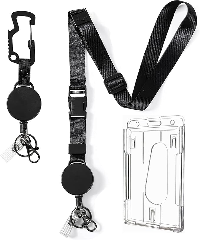 DELSWIN Heavy Duty Retractable Lanyard by DELSWIN