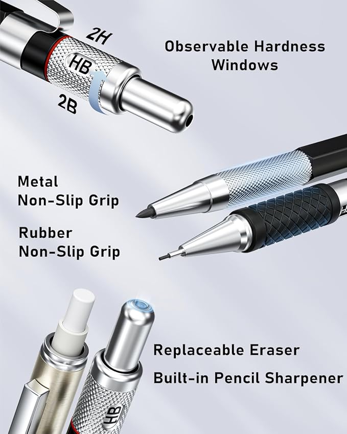 Four Candies 25PCS Art Mechanical Pencil Set - Image 7