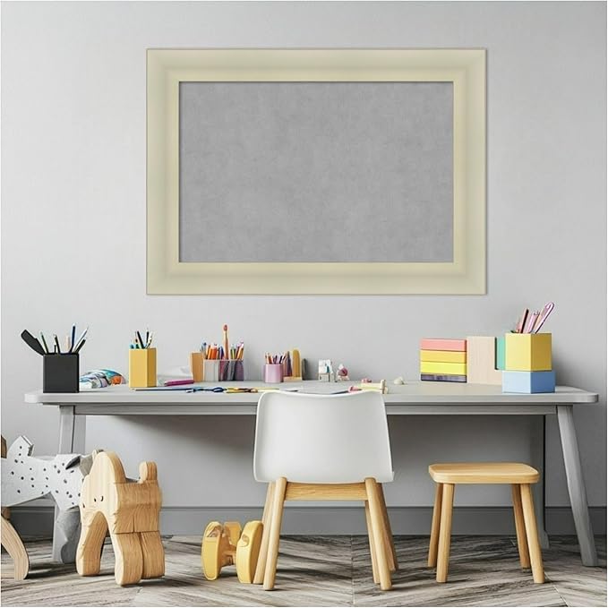 Amanti Art Silver Framed Magnetic Board 21x29 Medium Vision Board - Image 5
