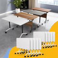 WYMHYZ Conference Table Flip Top Mobile Conference Room Tables, Folding by WYMHYZ