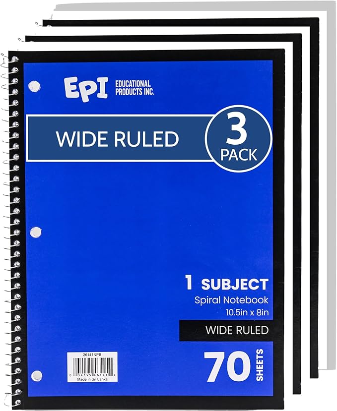 EPI Spiral Notebook | Wide - Image 9