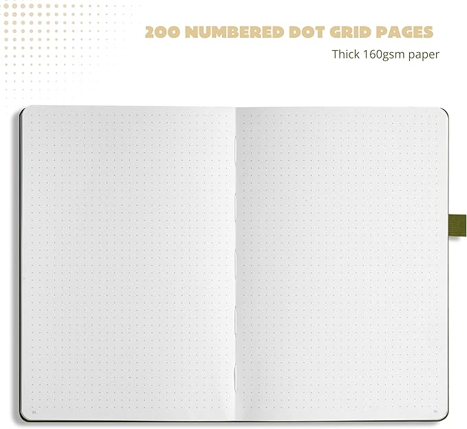 VIVID SCRIBBLES Dotted Journal Notebooks: Bullet Dotted Journal - Image 5