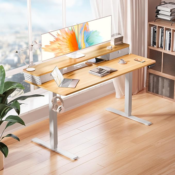 Kingant 55 x 24 Inch Electric Standing Desk - Image 2