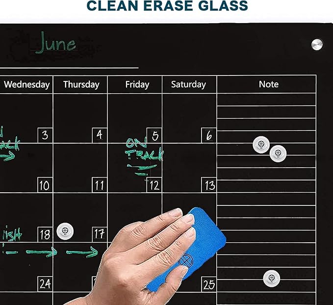 J&J worldwide Magnetic Whiteboard Calendar, - Image 6