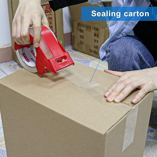 JIALAI HOME Heavy Duty Transparent Packing Tape, 6 Rolls - Image 5