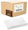 7x10 Shipping Label Sleeves 200 Pack- Strong Adhesive Back by FLEXTRIBE