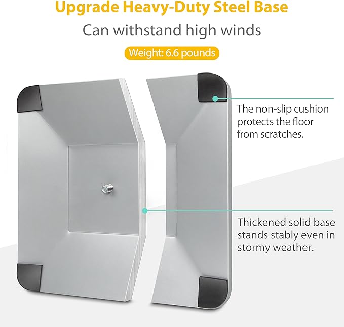 VAIIGO 8.5"x11" Pedestal Poster Sign Stand - Image 6