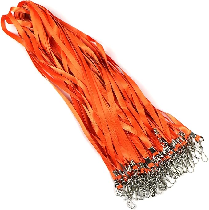 Beebel Orange Lanyard Bulk Lanyards - Image 3