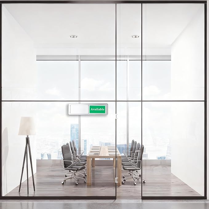In Session or Available Door Sign, Sliding Privacy Indicator - Image 9