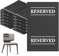 10 Pcs Reserved Chair Signs Cloth Church Placeholder Reserved Pew Signs Chair by XIISVINT