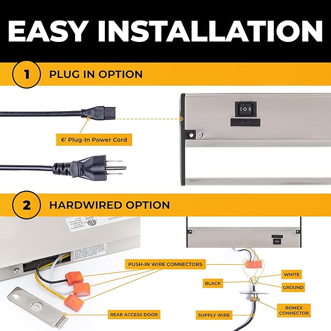 LED Under Cabinet Lighting Hardwired - Image 5