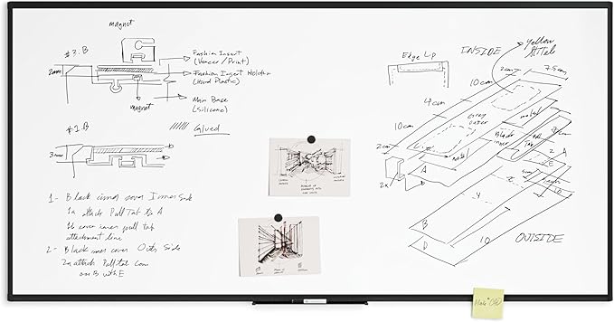 U Brands PINIT Magnetic Dry Erase White Board - Image 4
