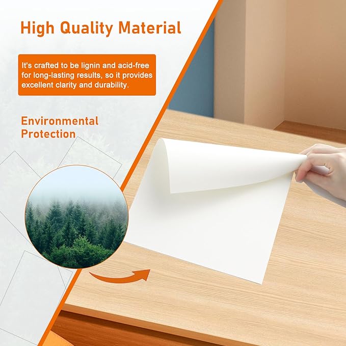 Guakicae 150 Sheets White Cardstock 4 x 6 Scrapbooking Paper, 300gsm/110lb - Image 4