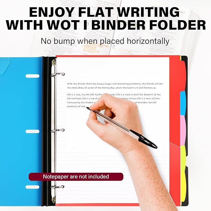 WOT I Telescoping Project Organizer, Refillable Binder - Image 3