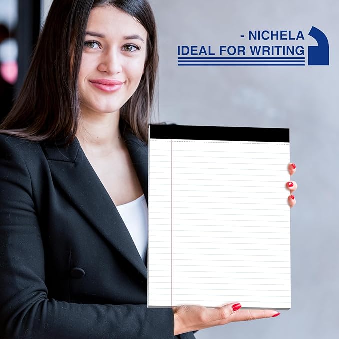12-Pack Legal Pads 8.5"x11" Wide Ruled Note Pads - Image 5