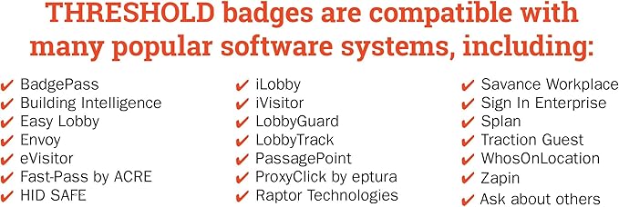 Threshold 4-Inch Tab Expiring Visitor Badges on a Roll | 1 Roll Compatible - Image 6