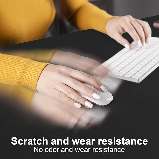 DAWNTREES Desk Mat Protector, PU Leather Desk Pad, Non Slip, Large Mouse Pad - Image 6