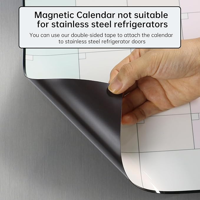 Magnetic Dry Erase Weekly Planner Whiteboard Monthly Calendar - Image 3